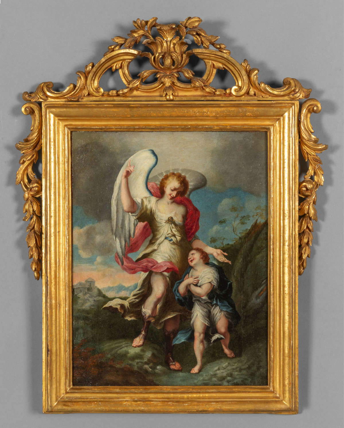 Bartolomeo Biscaino (attr.), Guardian Angel (mid-17th century). Submitted by MR Antiquities Bartolomeo Biscaino (attr.), Guardian Angel (mid-17th century). Submitted by MR Antiquities