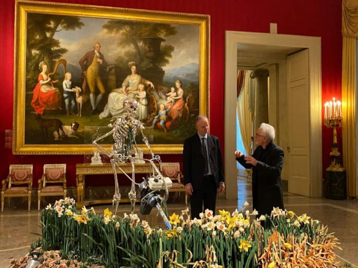 Giampaolo Bertozzi with Eike Schmidt