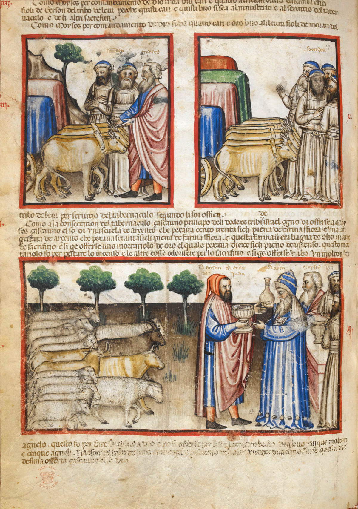 The Historiated Bible (London, British Library). Photo: Esseci Studio