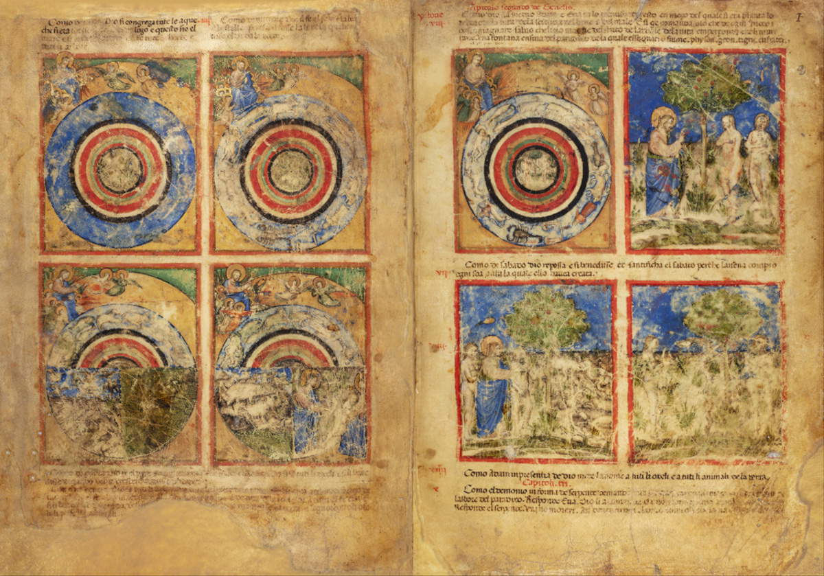 The Historiated Bible, ms212 (Rovigo, Biblioteca dell'Accademia dei Concordi, Rovigo). Photo: Esseci Studio