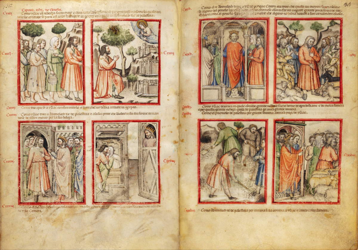 The Historiated Bible, ms212 (Rovigo, Biblioteca dell'Accademia dei Concordi, Rovigo). Photo: Esseci Studio