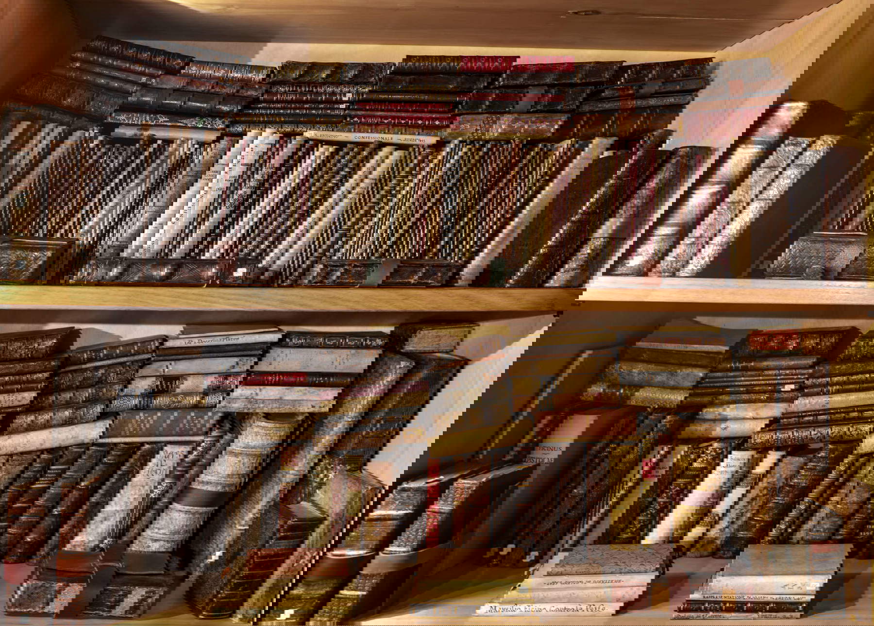 Una selezione di volumi della Biblioteca Serlupiana donati al Kunsthistorischen Institut in Florenz &ndash; Max-Planck-Institut  &copy; Kunsthistorisches Institut in Florenz &ndash; Max-Planck-Institut / Foto: B&auml;rbel Reinhard