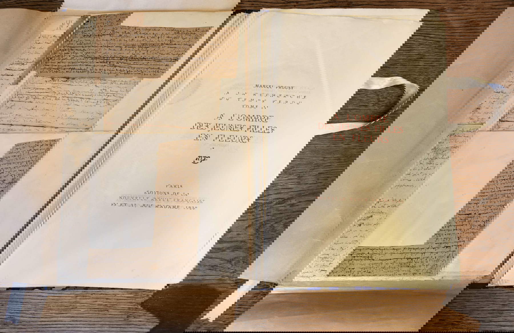 Marcel Proust, &Agrave; l&rsquo;ombre des jeunes filles en fleurs, Parigi, 1920  &copy; Kunsthistorisches Institut in Florenz &ndash; Max-Planck-Institut / Foto: B&auml;rbel Reinhard