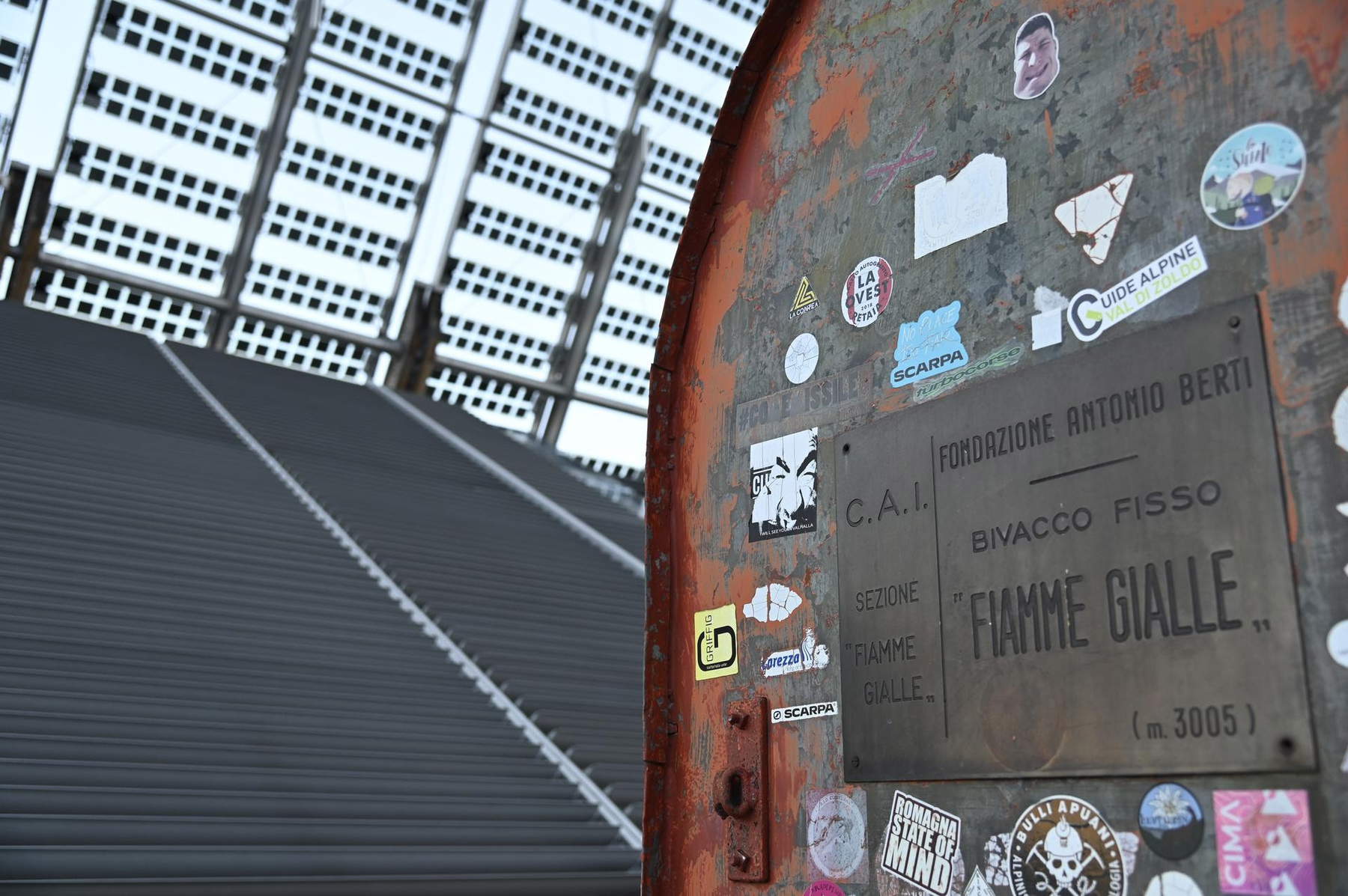 Il posizionamento sulla Terrazza del MUSE.