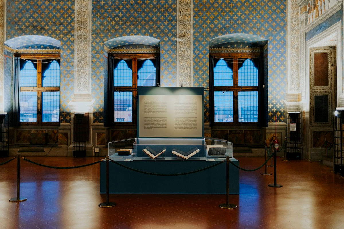 Political Boccaccio for the city of Florence, Museum of Palazzo Vecchio Sala dei Gigli. Photo: Gianmarco Caroti