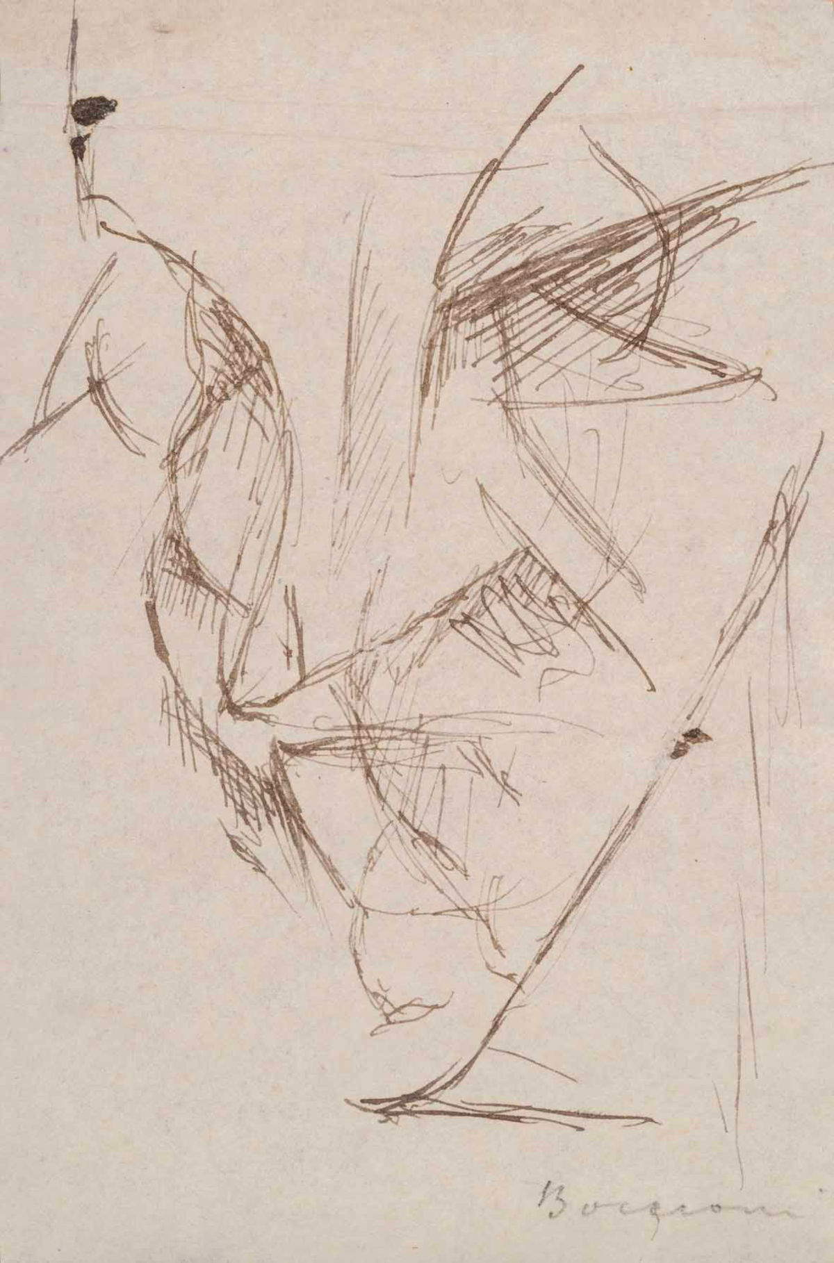 Umberto Boccioni, Futurist Head. Photo: Studio Esseci