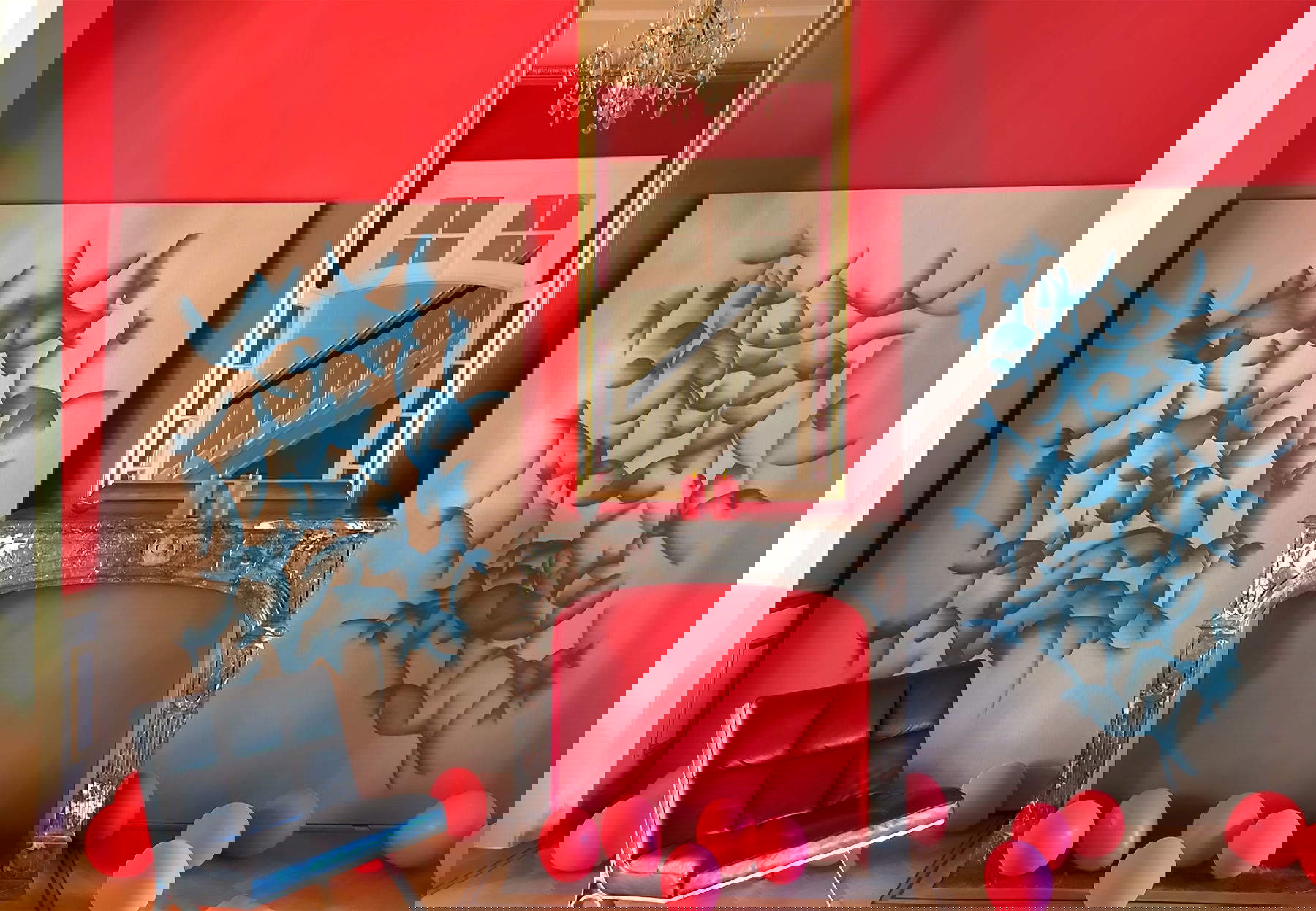 La Maison Bottazzi, Création espace rouge