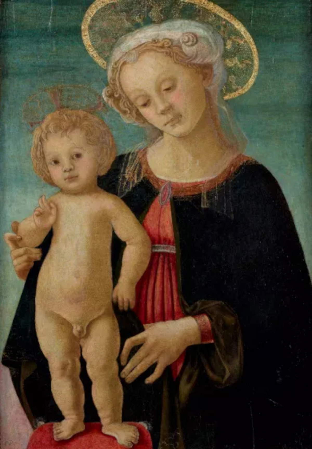 Sandro Botticelli, Madonna and Child (c. 1470; Paris, Jacquemart-Andr&eacute; Museum)