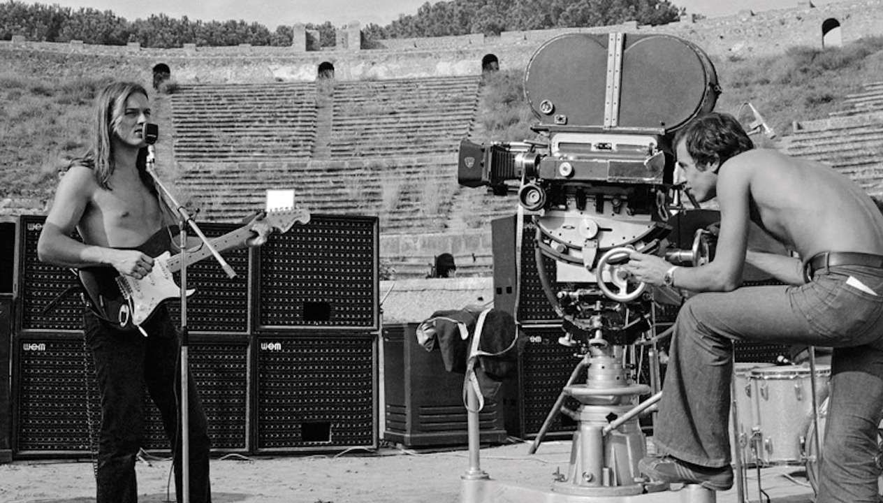 Jacques Boumendil,&nbsp;Pink Floyd: Live at Pompeii&nbsp;(1971), immagine digitale