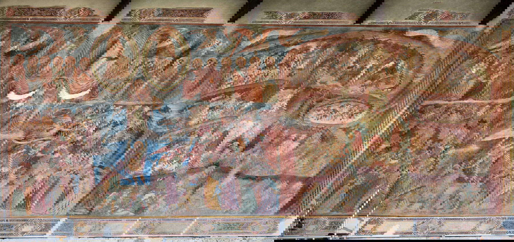 Buonamico Buffalmacco, Last Judgment (1336-1341; fresco, 600 &times; 1560 cm; Pisa, Camposanto Monumentale) Photo: Francesco Bini