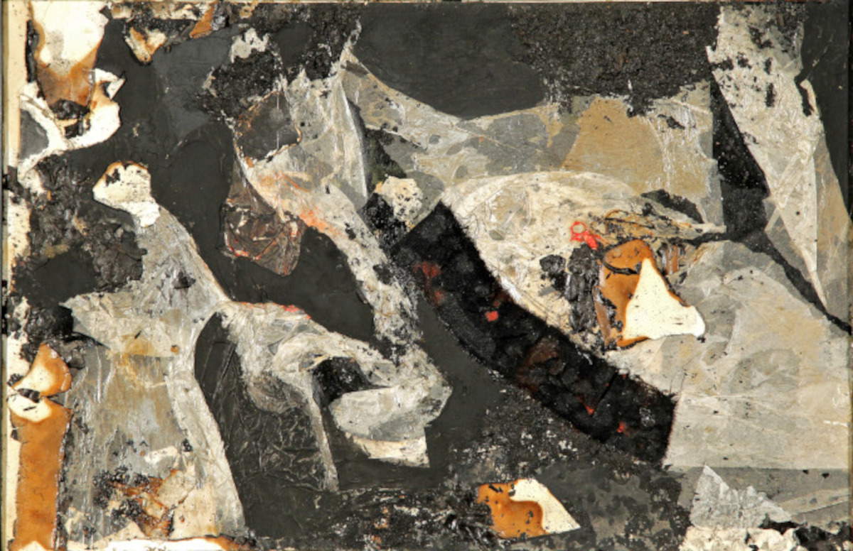 Alberto Burri, Combustión