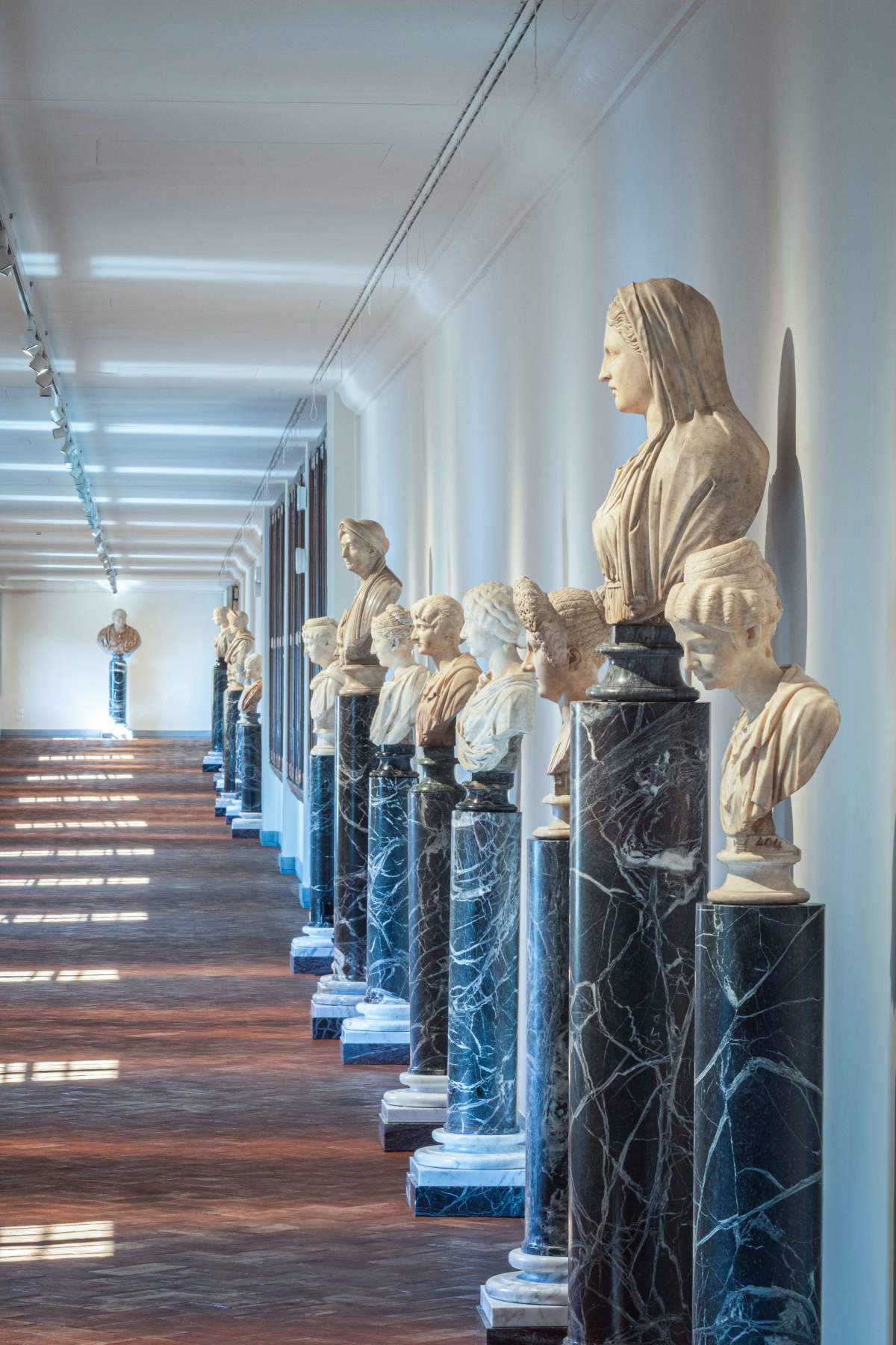 The busts of the Vasari Corridor The busts of the Vasari Corridor
