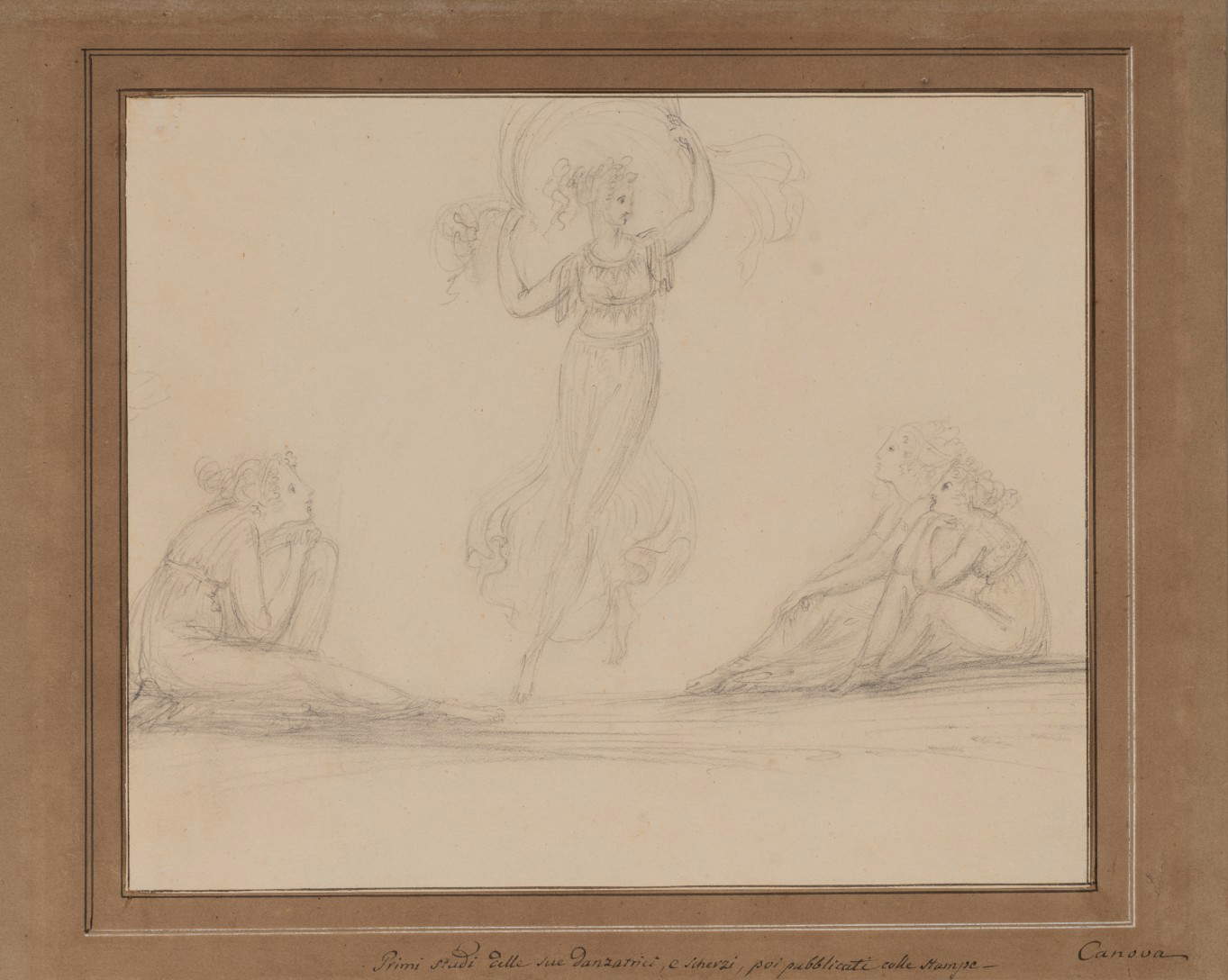 Antonio Canova, Danzatrice e ninfe