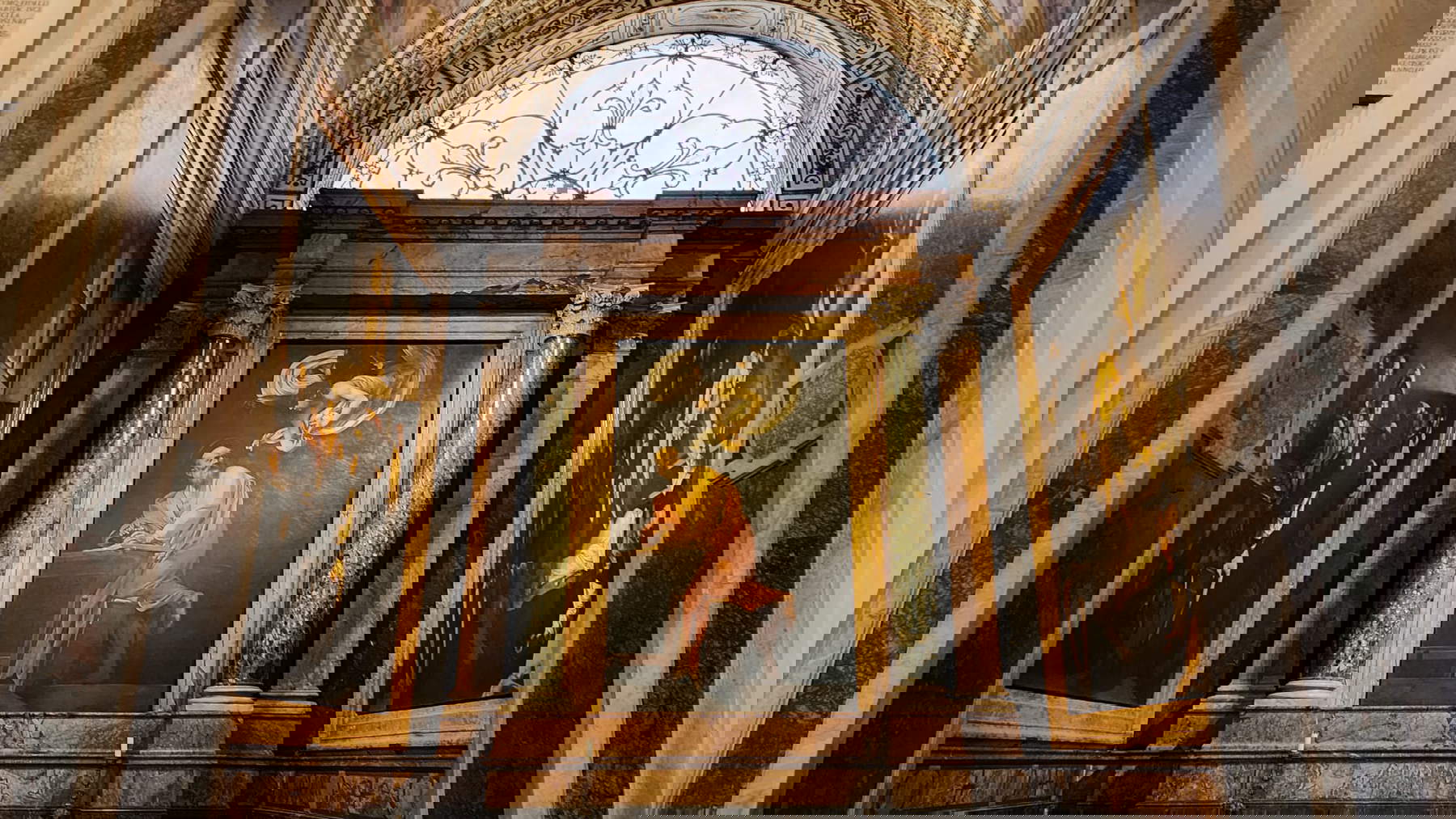 Caravaggio, comienza la campaña de vigilancia de las obras maestras de la Capilla Contarelli