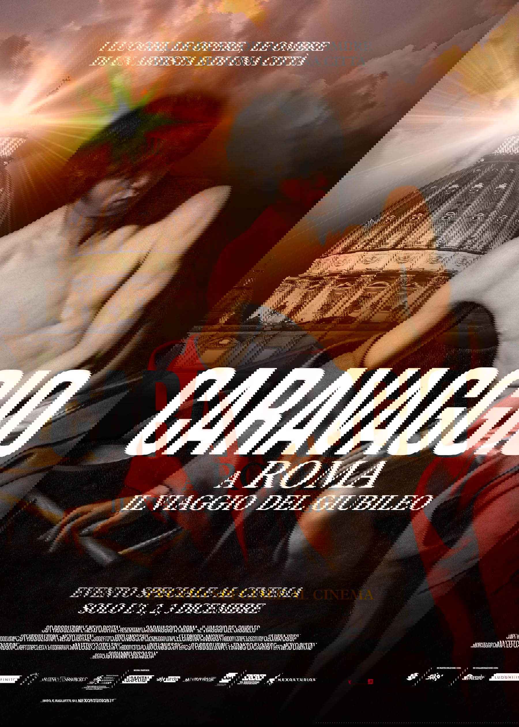 Caravaggio in Rome, the docu-film