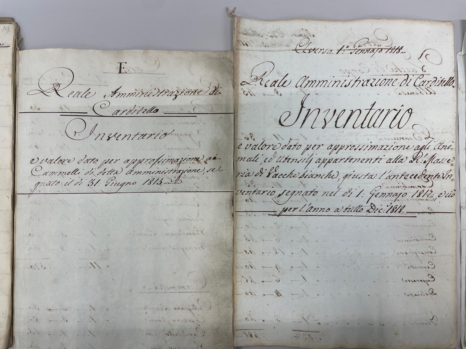 Carditello, firmato l&rsquo;accordo per valorizzare dieci secoli di documenti storici