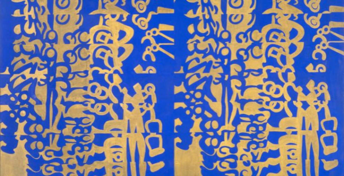 Carla Accardi in Verona: Ausstellung von Gold- und Silberbildern aus den Jahren 1964-1965