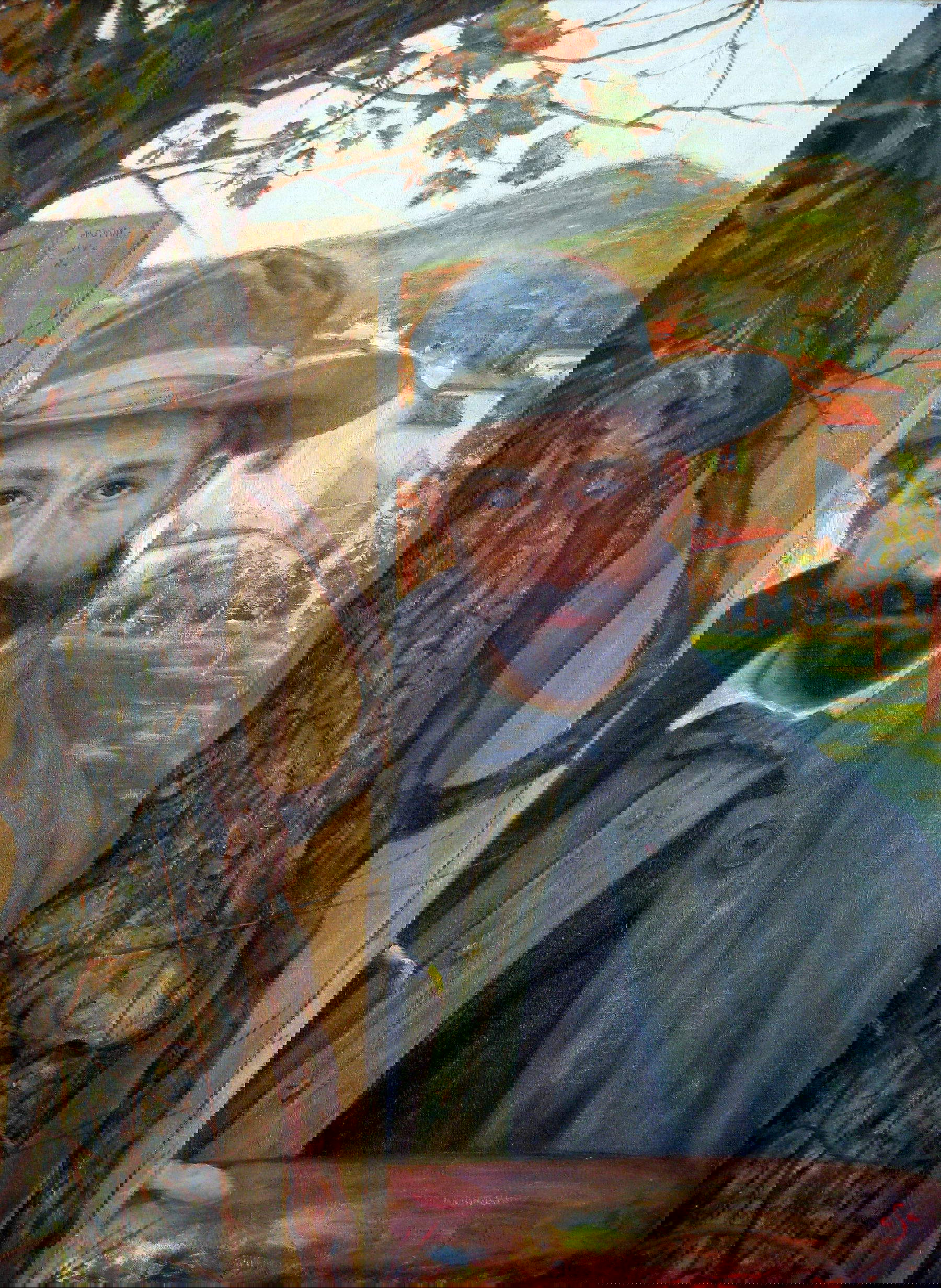 Carlo Adolfo Schlatter, Self-Portrait