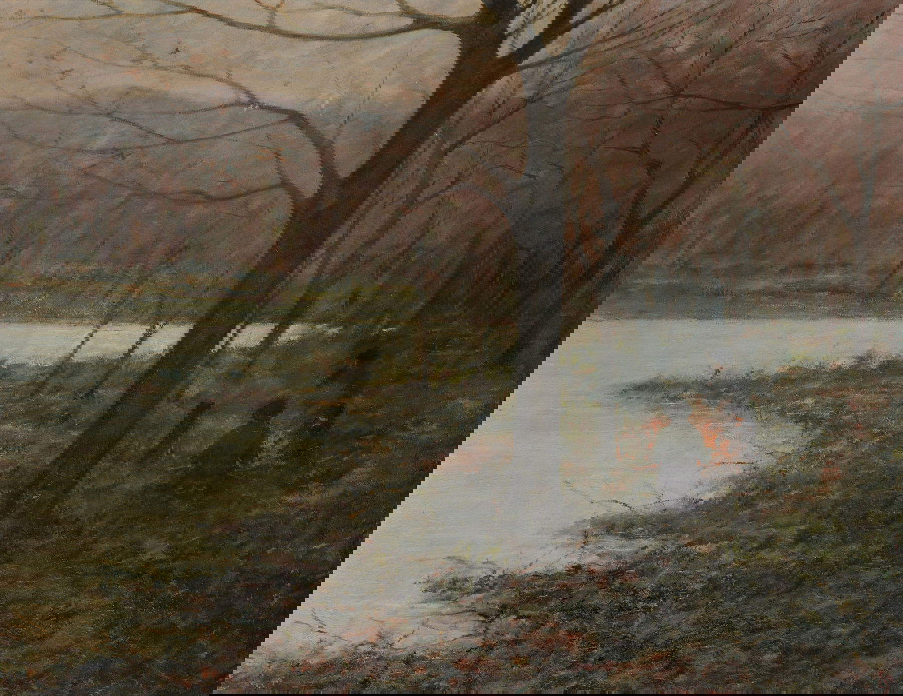 Carlo Adolfo Schlatter, Fire in the Woods