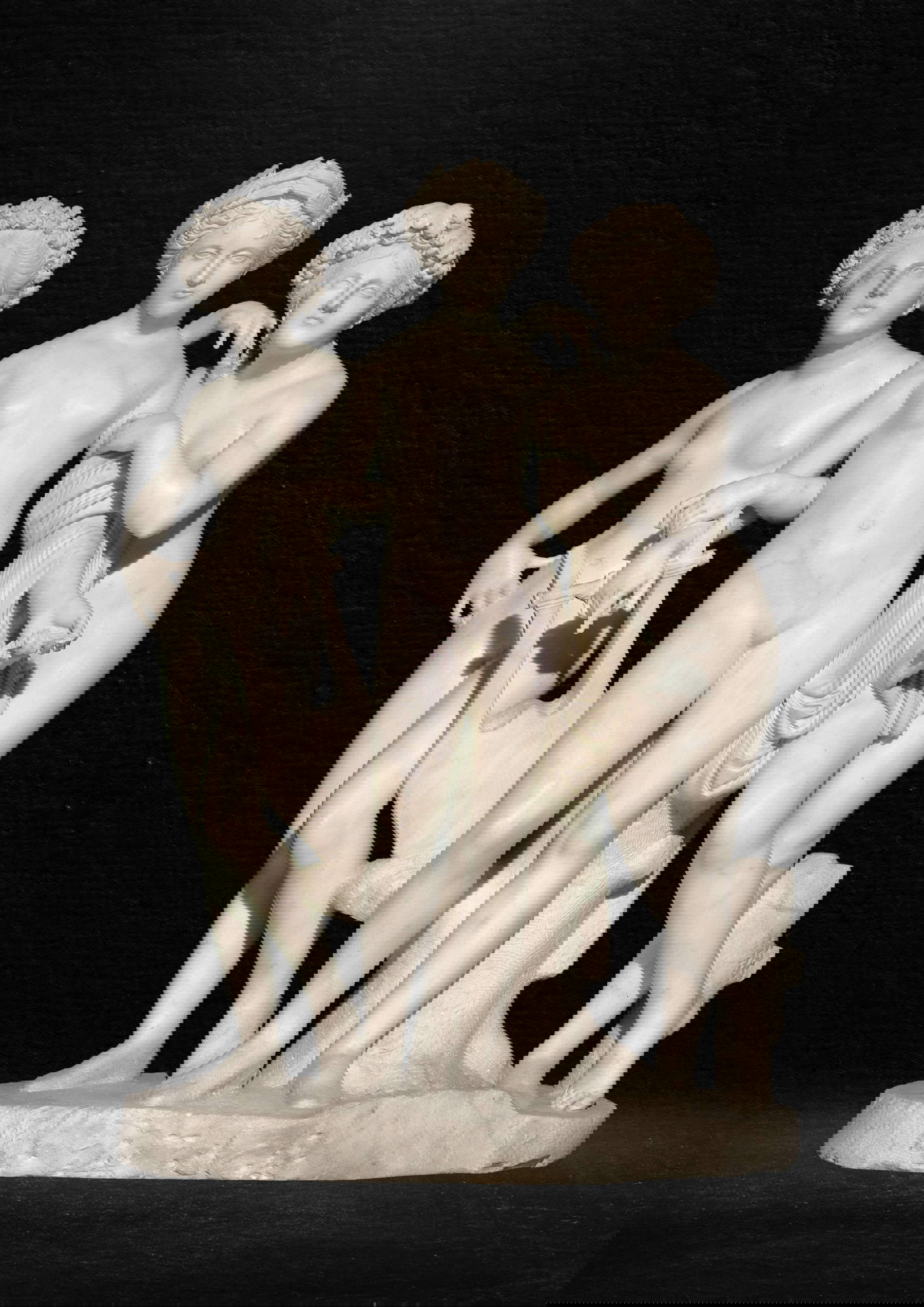 Carlo Finelli, Le Tre Grazie (1833 circa; marmo di Carrara, 158 x 119 x 167 cm) Carlo Finelli, Le Tre Grazie (1833 circa; marmo di Carrara, 158 x 119 x 167 cm)