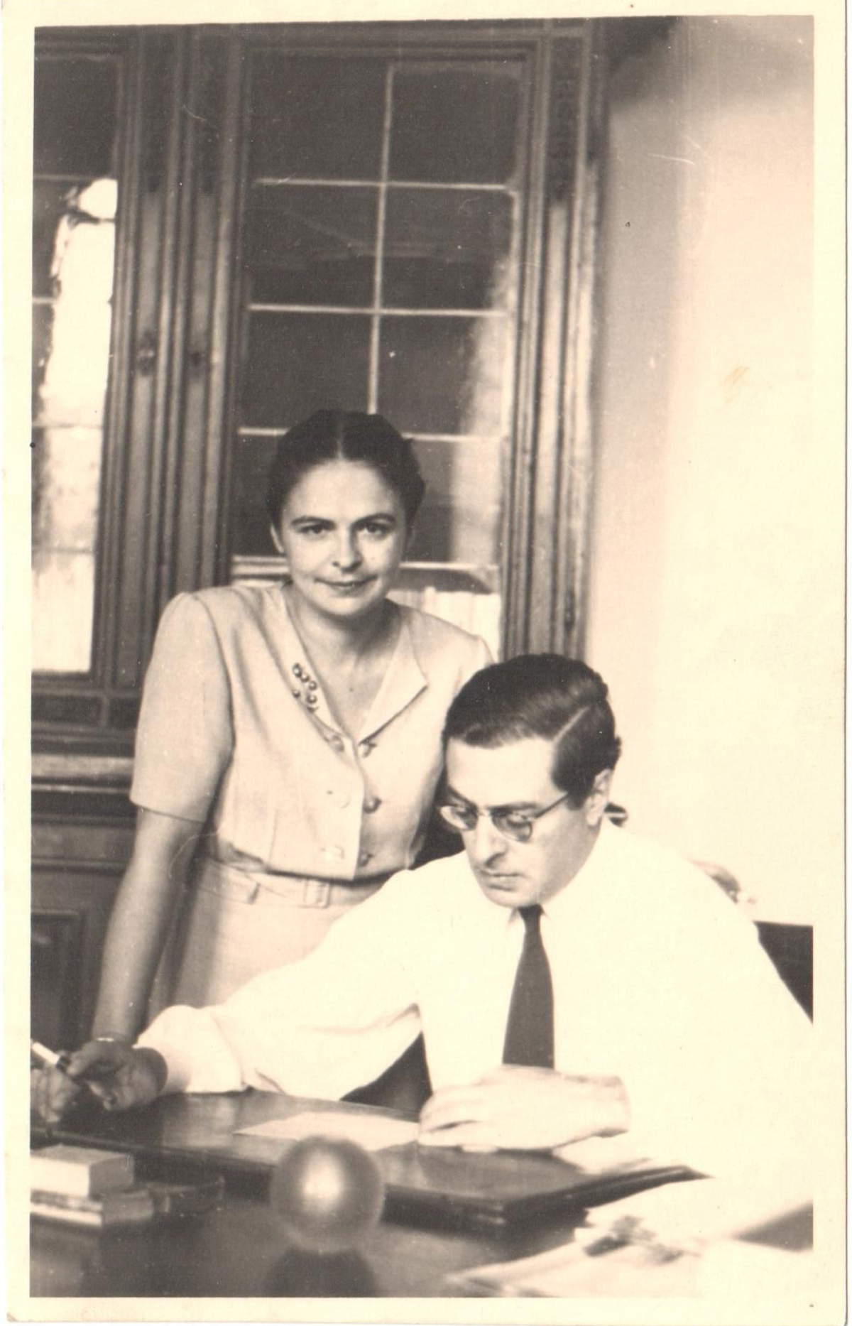 Carlo Ludovico Ragghianti und Licia Collobi.