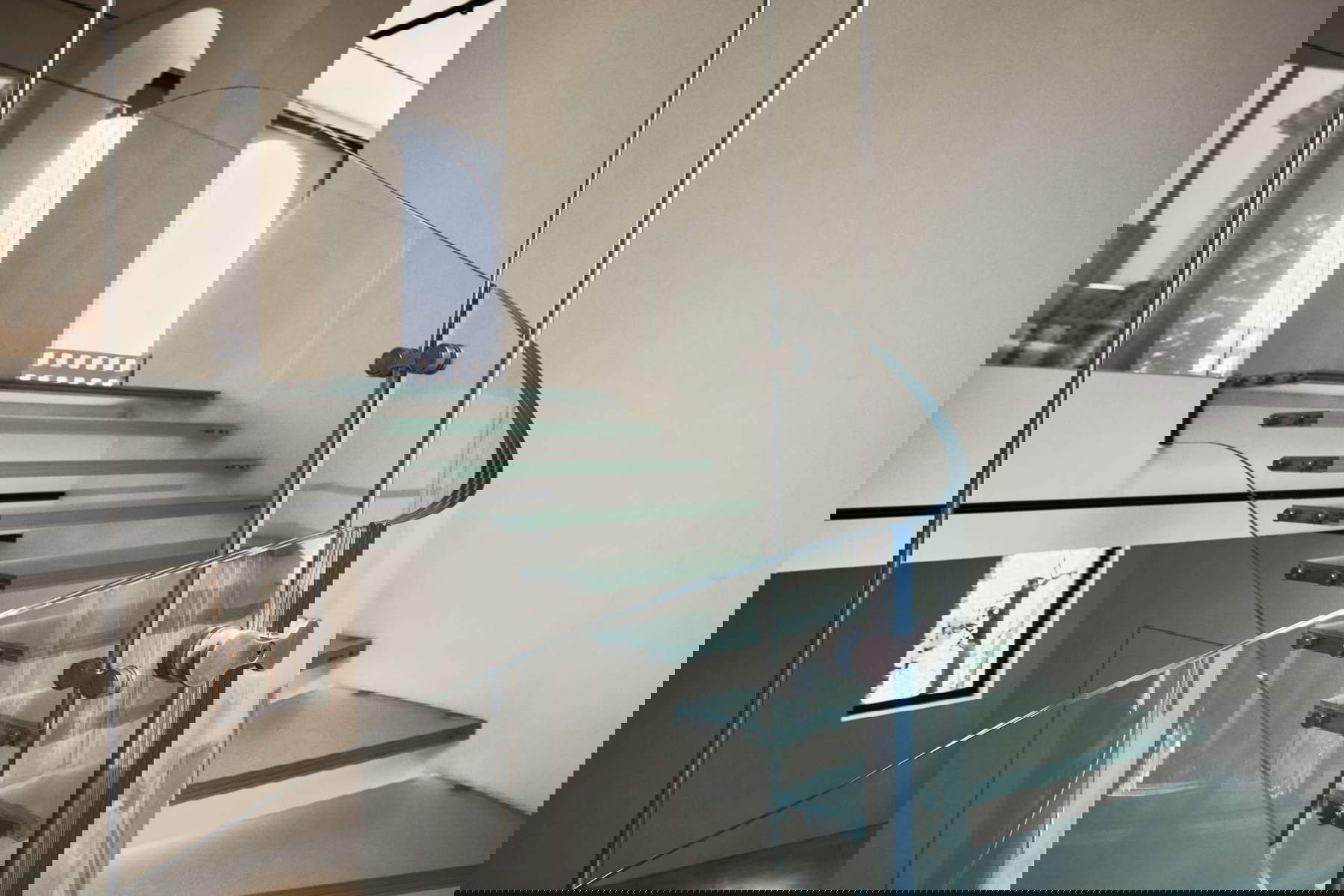 The glass staircase The glass staircase