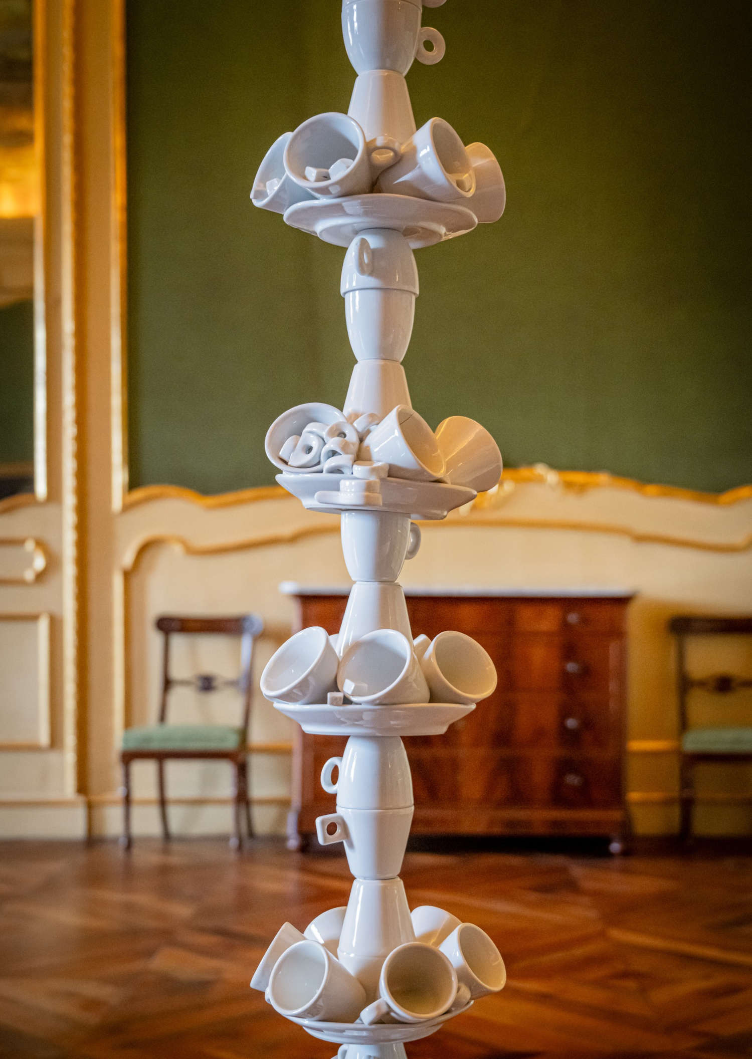 Moncalieri Castle, Royal breakfasts and white tangles