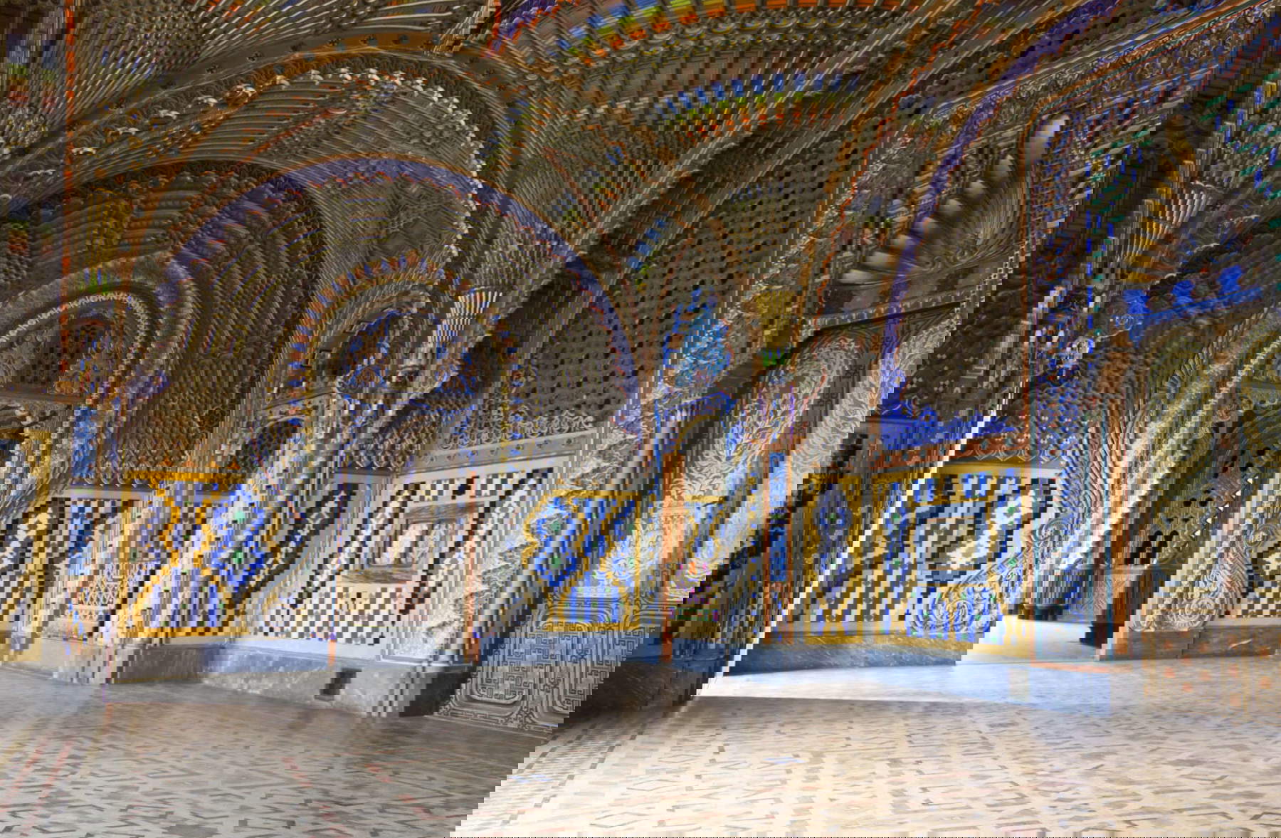 Château de Sammezzano. Photo : Greta Gabaglio / FAI Fondo Ambiente Italiano