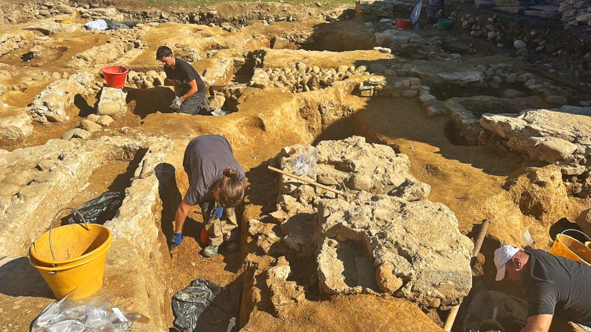 Archeologi al lavoro