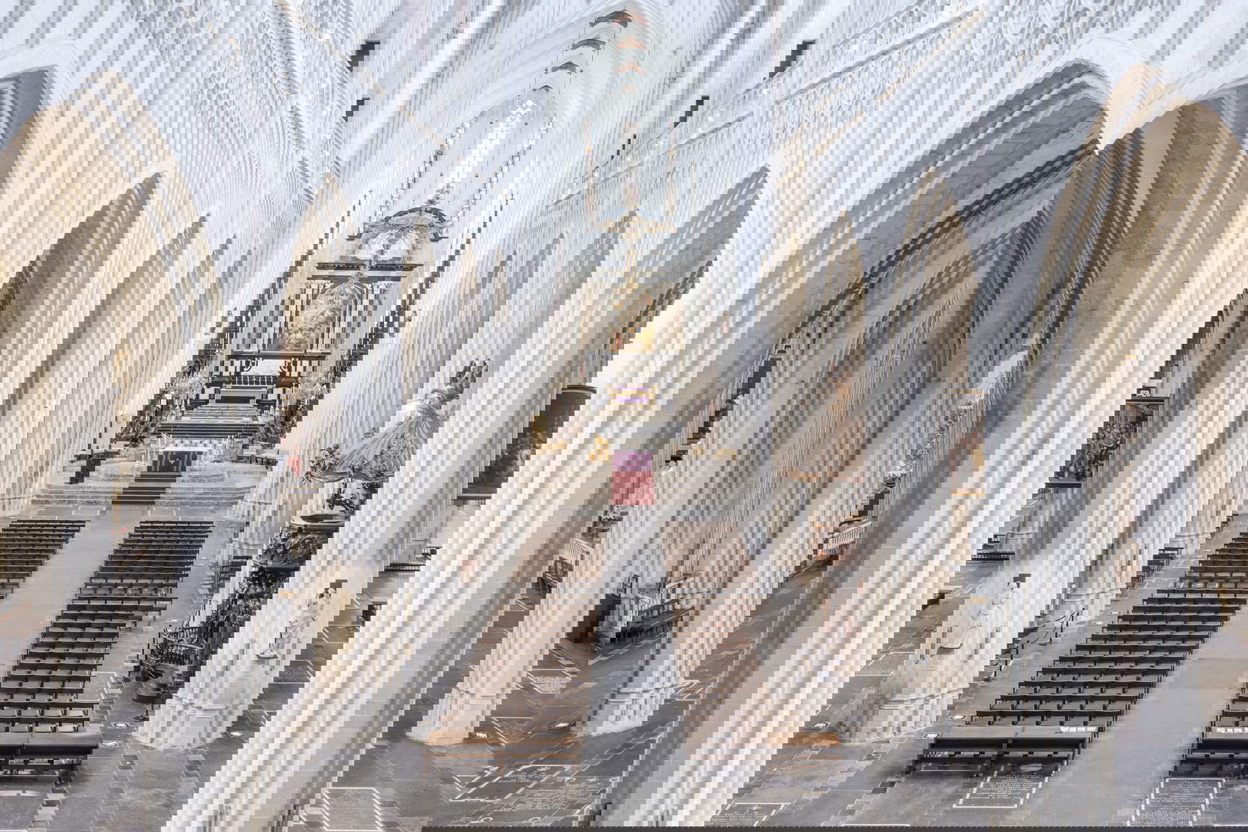 Kathedrale Unserer Lieben Frau, Innenraum. Foto: Ans Brys