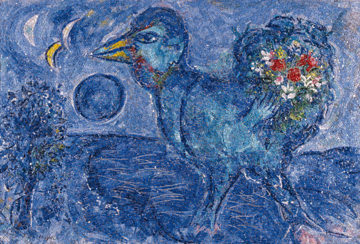At the MAR in Ravenna, the first exhibition entirely devoted to the relationship between Chagall and mosaic art