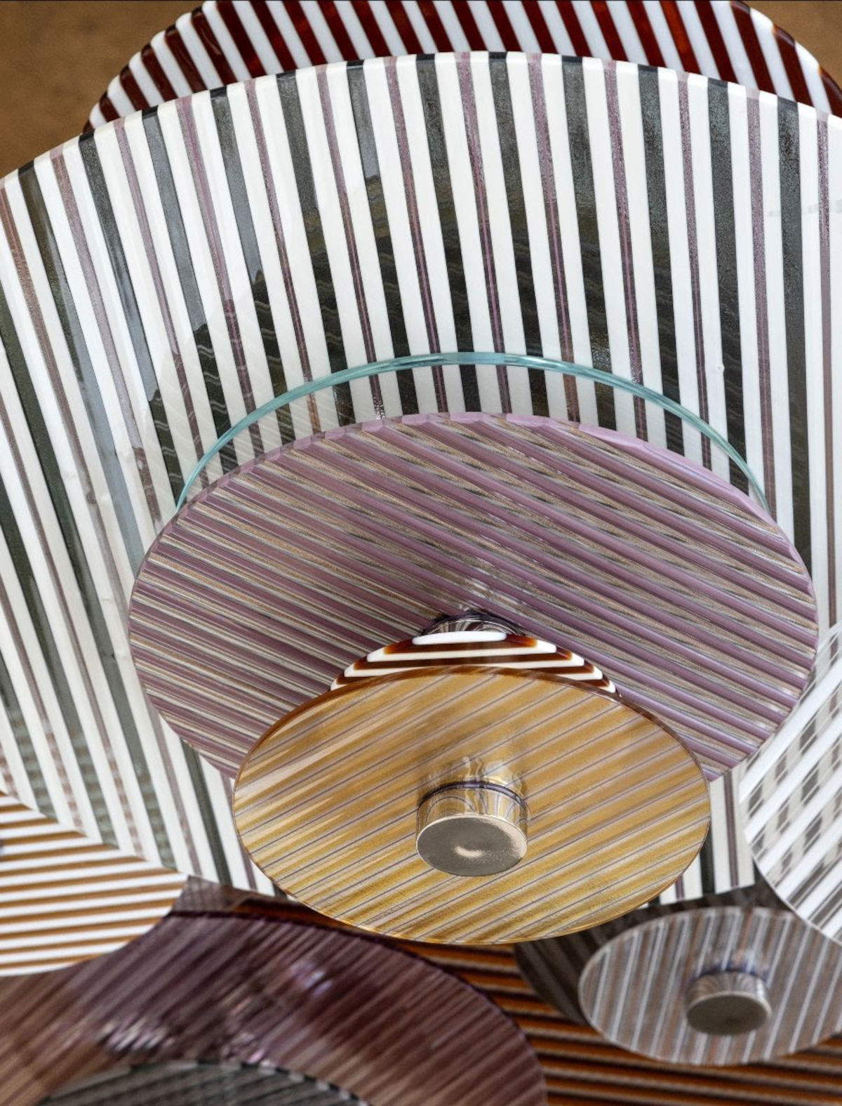 Chahan Minassian, master Vittoria Moretti, NICOLAMORETTI sas furnace, Acqua Rings. Photo: Giorgio Bombieri