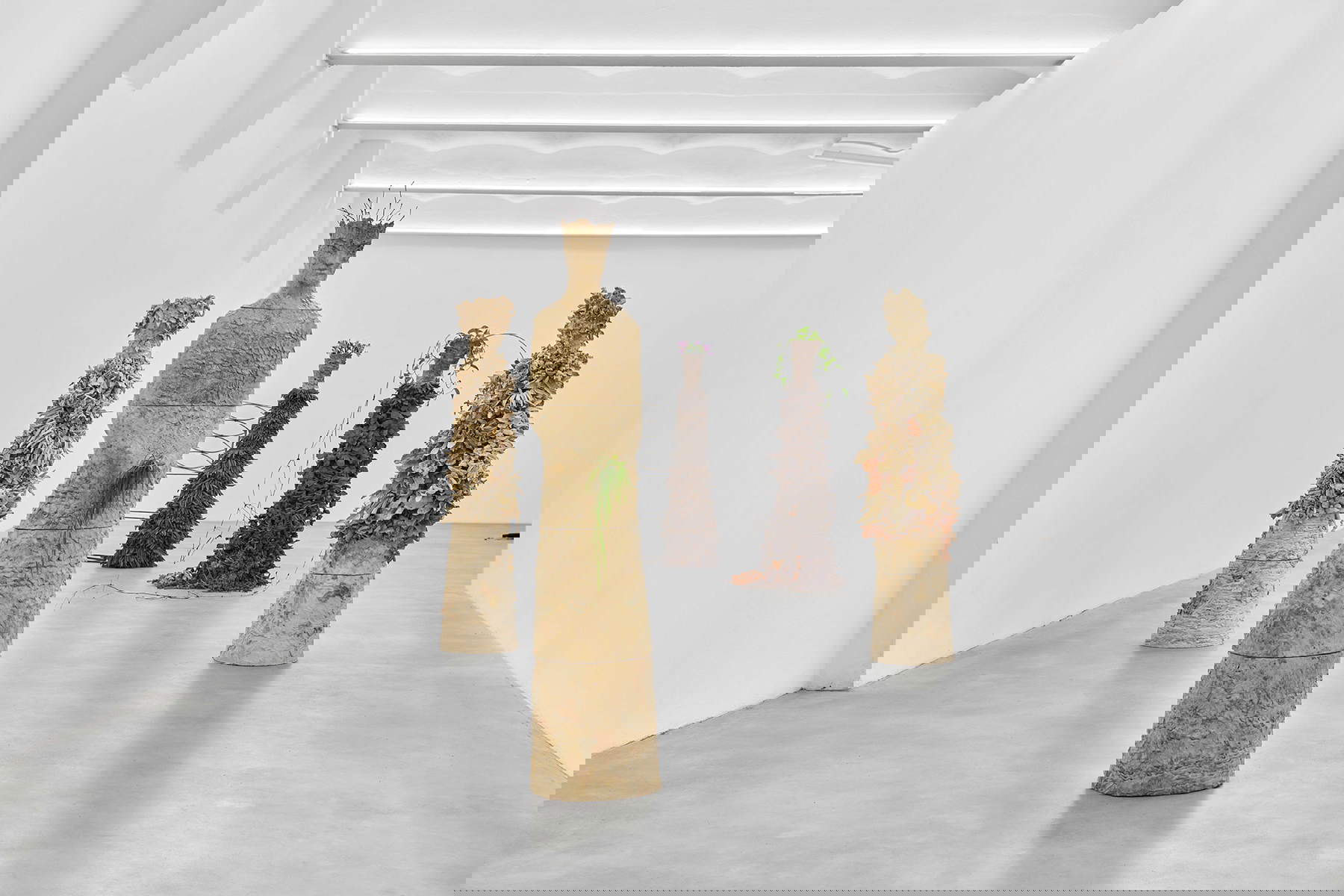 Säulen, 2025, Ausstellungsansicht, SpazioA, Pistoia