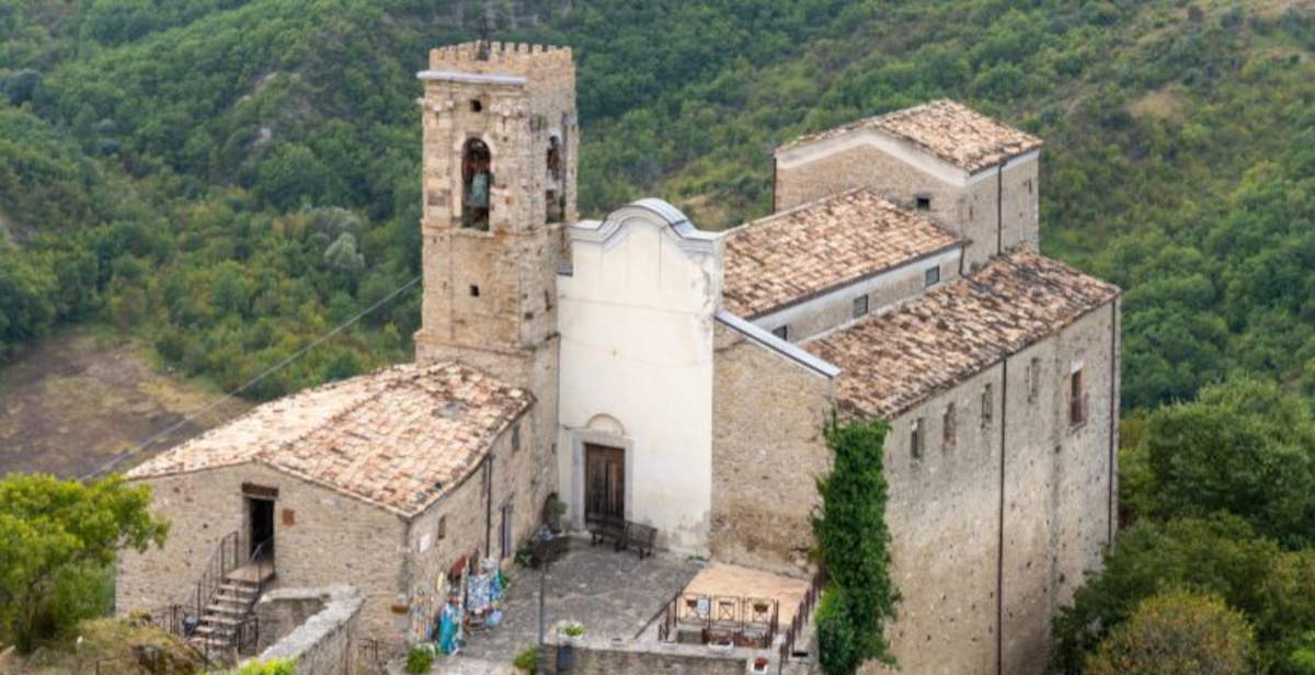 St. Peter's church in Roccascalegna (Chieti, Italy) reopens ten years after rock collapse