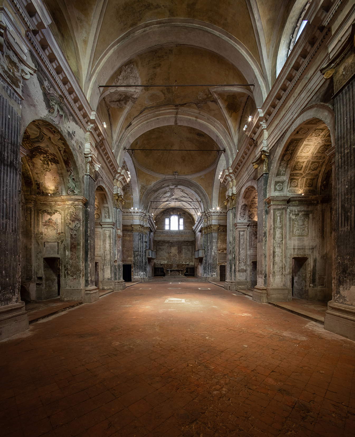 Cremona, interior de la Iglesia de San Carlo. Fotografía: Attilio Maranzano, cortesía de San Carlo Cremona.