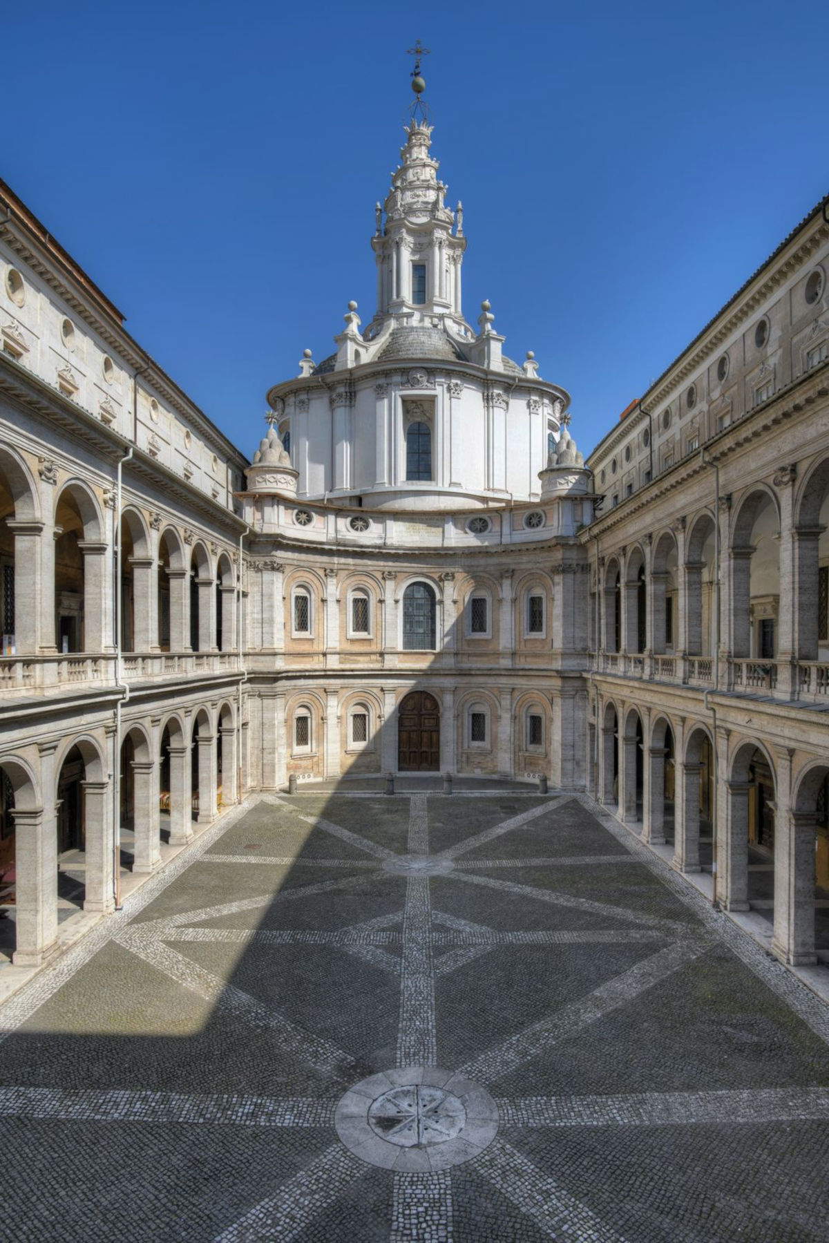 The Church of Sant'Ivo alla Sapienza, Rome