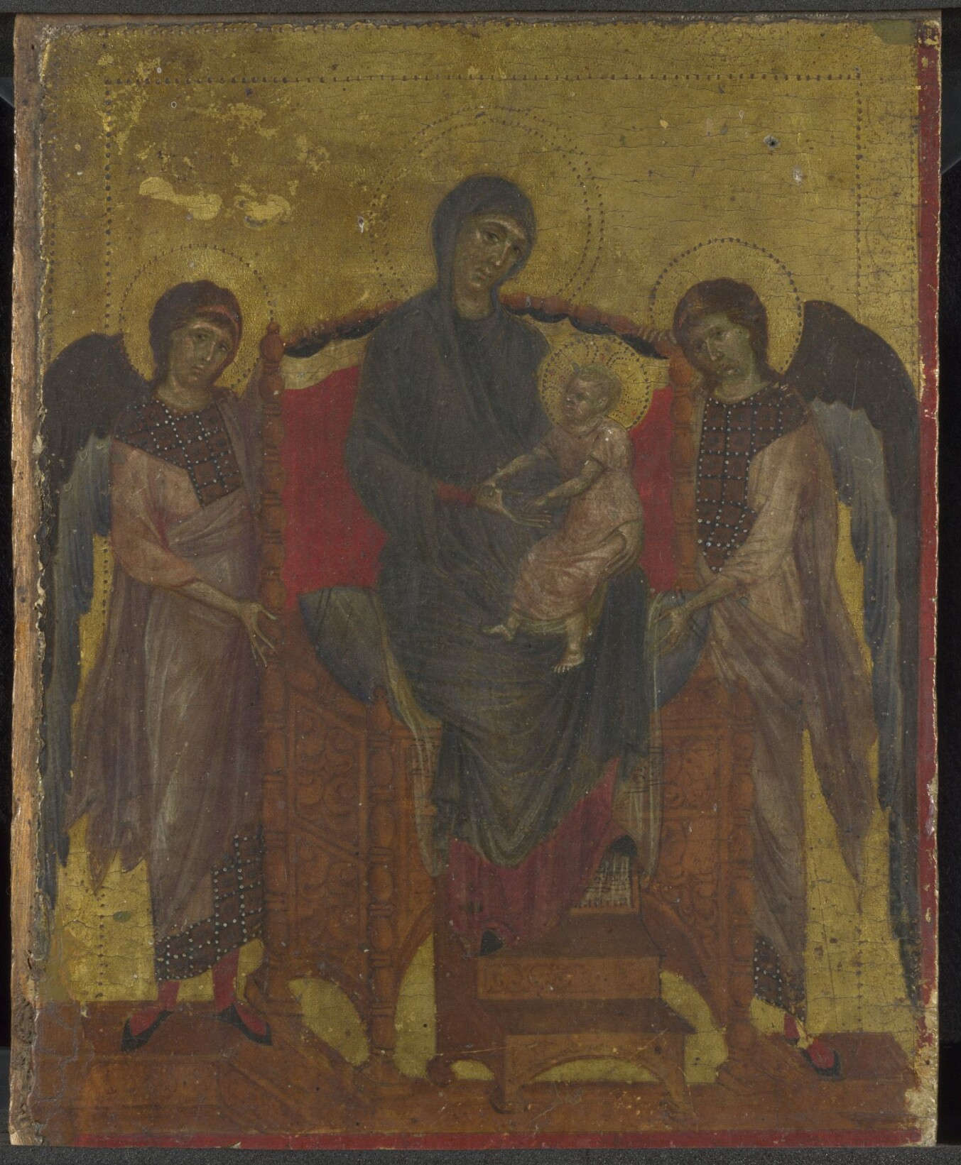 Cimabue, Piccola Maestà (Londra, National Gallery) Cimabue, Piccola Maestà (Londra, National Gallery)