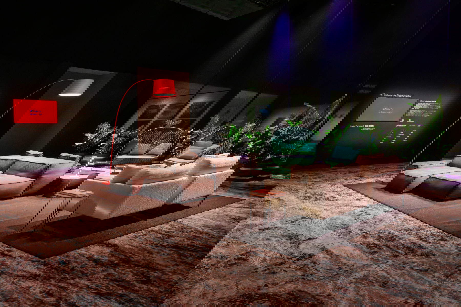 Collectors Lounge Lissoni &amp; Partners, Art Basel Miami Beach 2025 - Salone del Mobile.Milano. Photo: &copy;️Socialrise Salone del Mobile.Milano