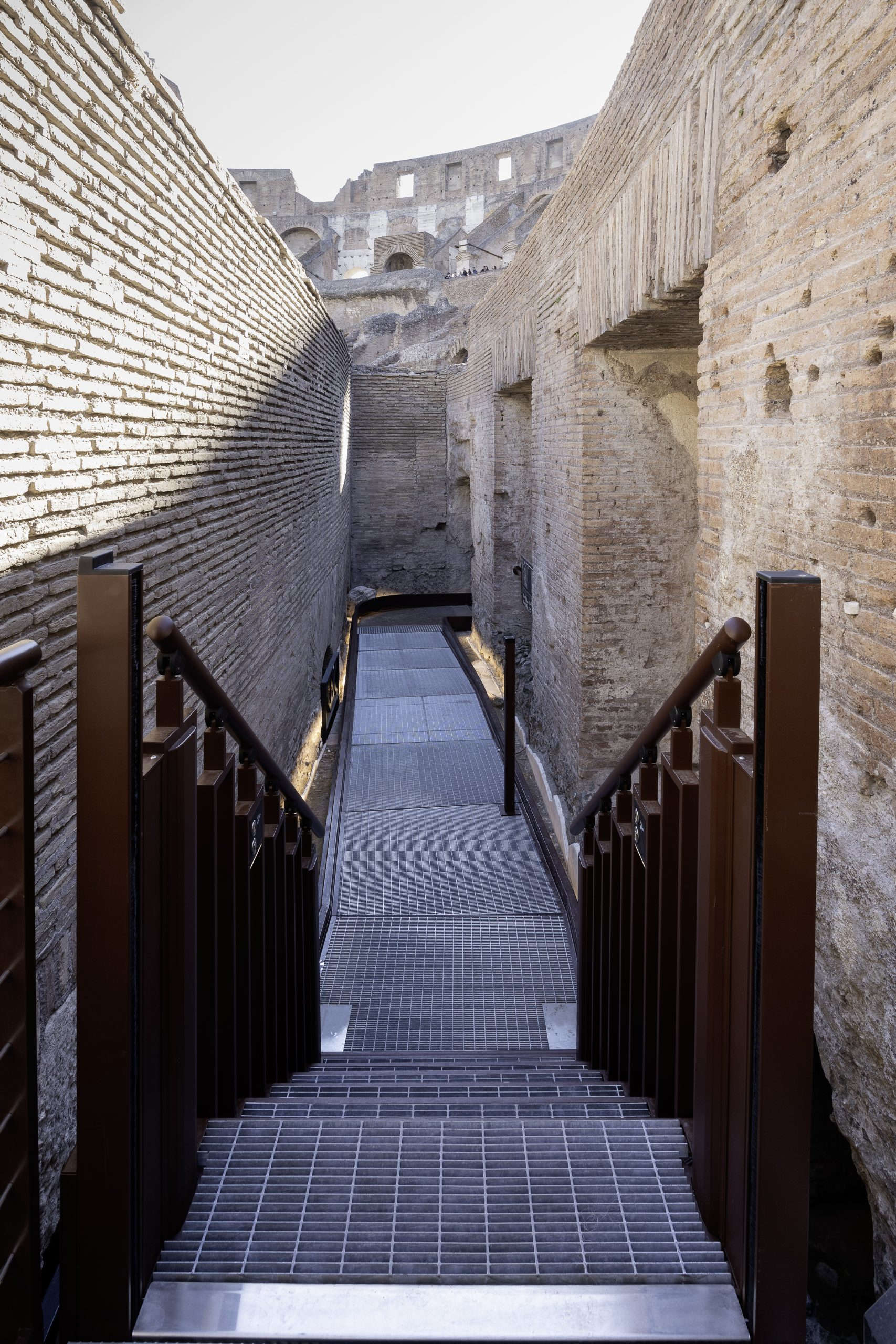 Pasarela. Foto: Simona Murrone / Parque Arqueológico del Coliseo