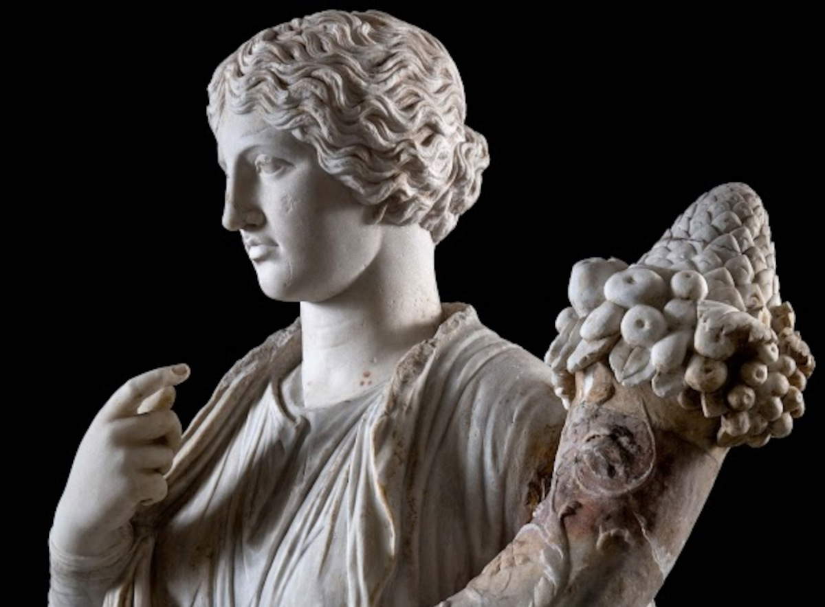 Aoste, la statue de Concordia Augusta exposée depuis Naples à l'occasion du 2050e anniversaire de la ville 