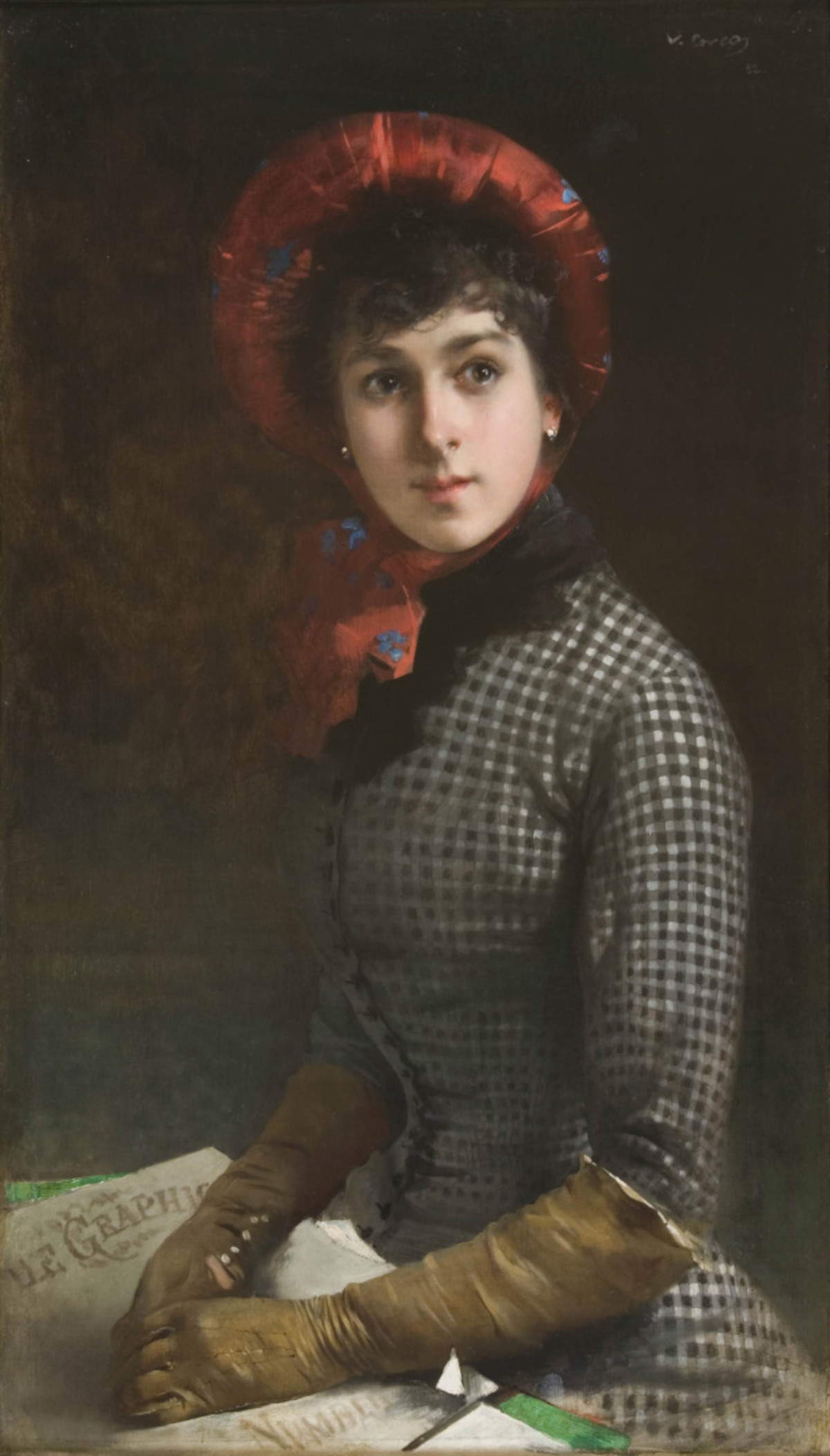 Vittorio Matteo Corcos, La inglesa