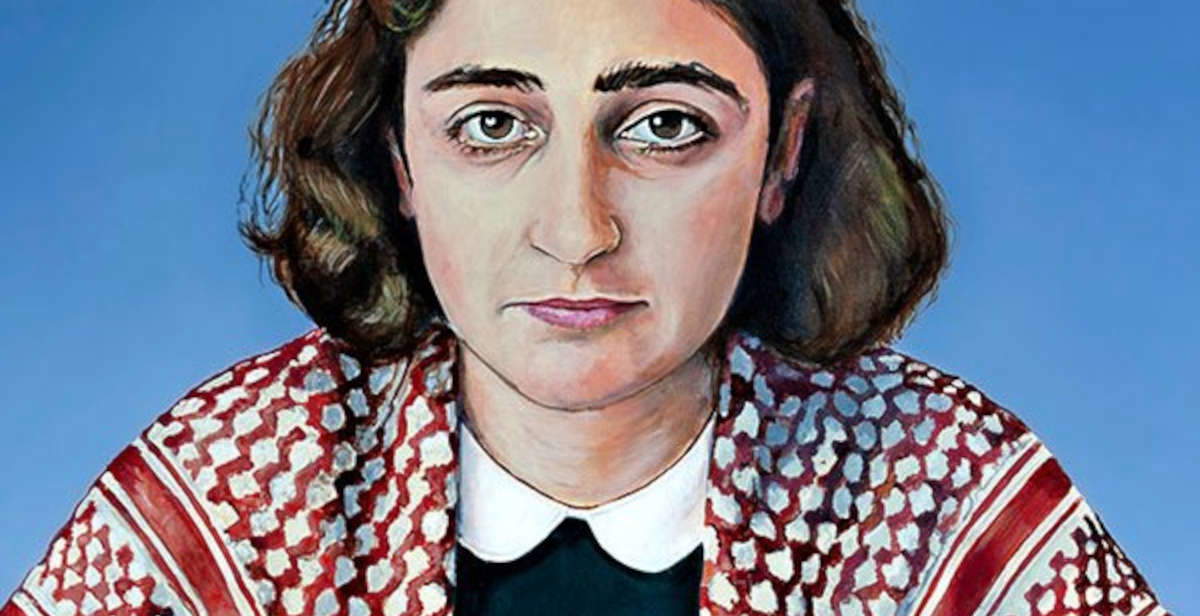 Anne Frank avec un keffieh : tempête en Allemagne autour de l'œuvre d'un artiste italien