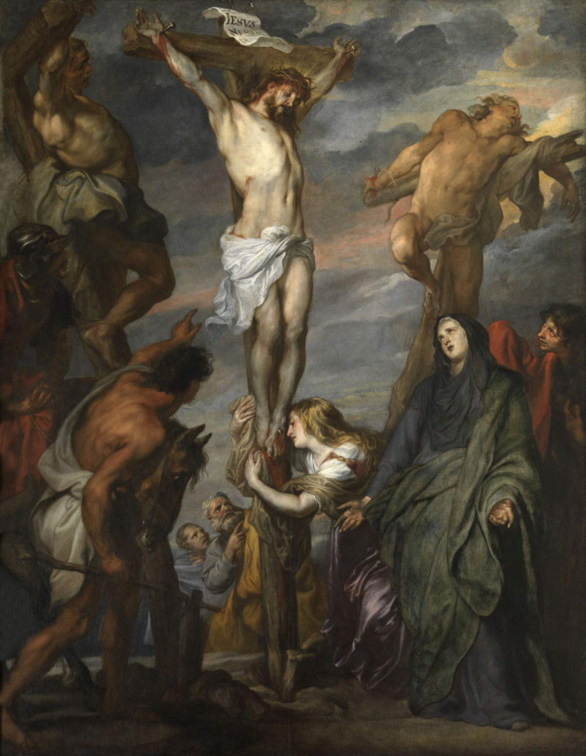 Antoon van Dyck, Cristo in croce (Cattedrale di San Rombaldo). Foto di Hugo Maertens - Art in Flanders
