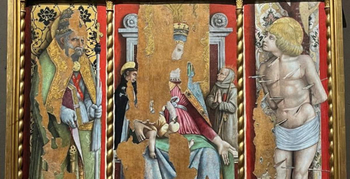 Ascoli Piceno, restoration of precious Carlo Crivelli triptych completed