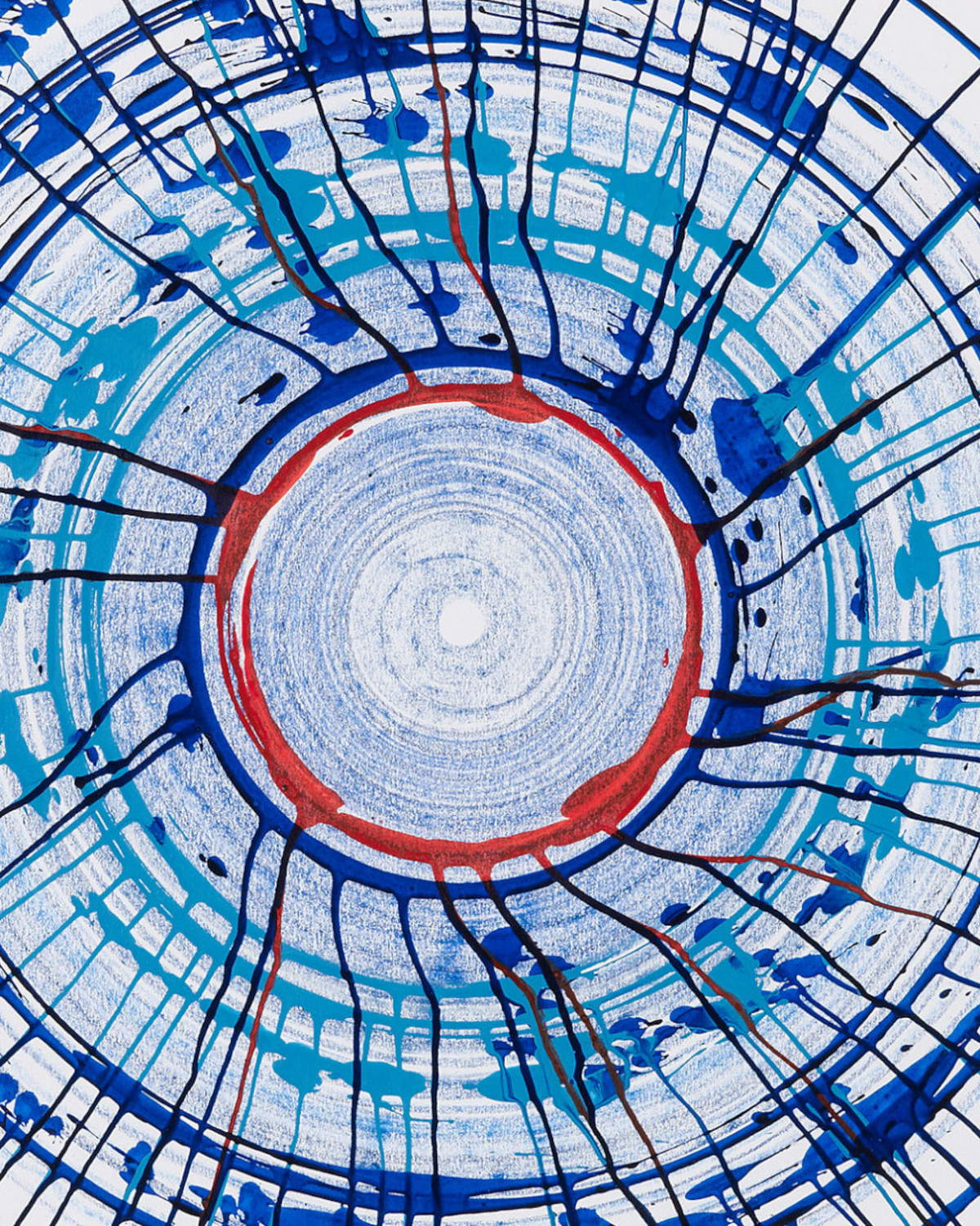 Damien Hirst, Temporarily Lost At Sea (2008). Foto di Prudence Cuming Associates Ltd. © Damien Hirst and Science Ltd. Tutti i diritti riservati / Bildrecht, Vienna 2025