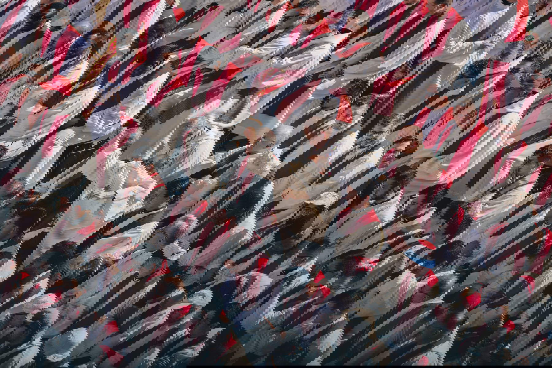 Diana Bagnoli, Un momento dei funerali di papa Francesco. Piazza San Pietro, Citt&agrave; del Vaticano, 26 aprile. &copy; Diana Bagnoli