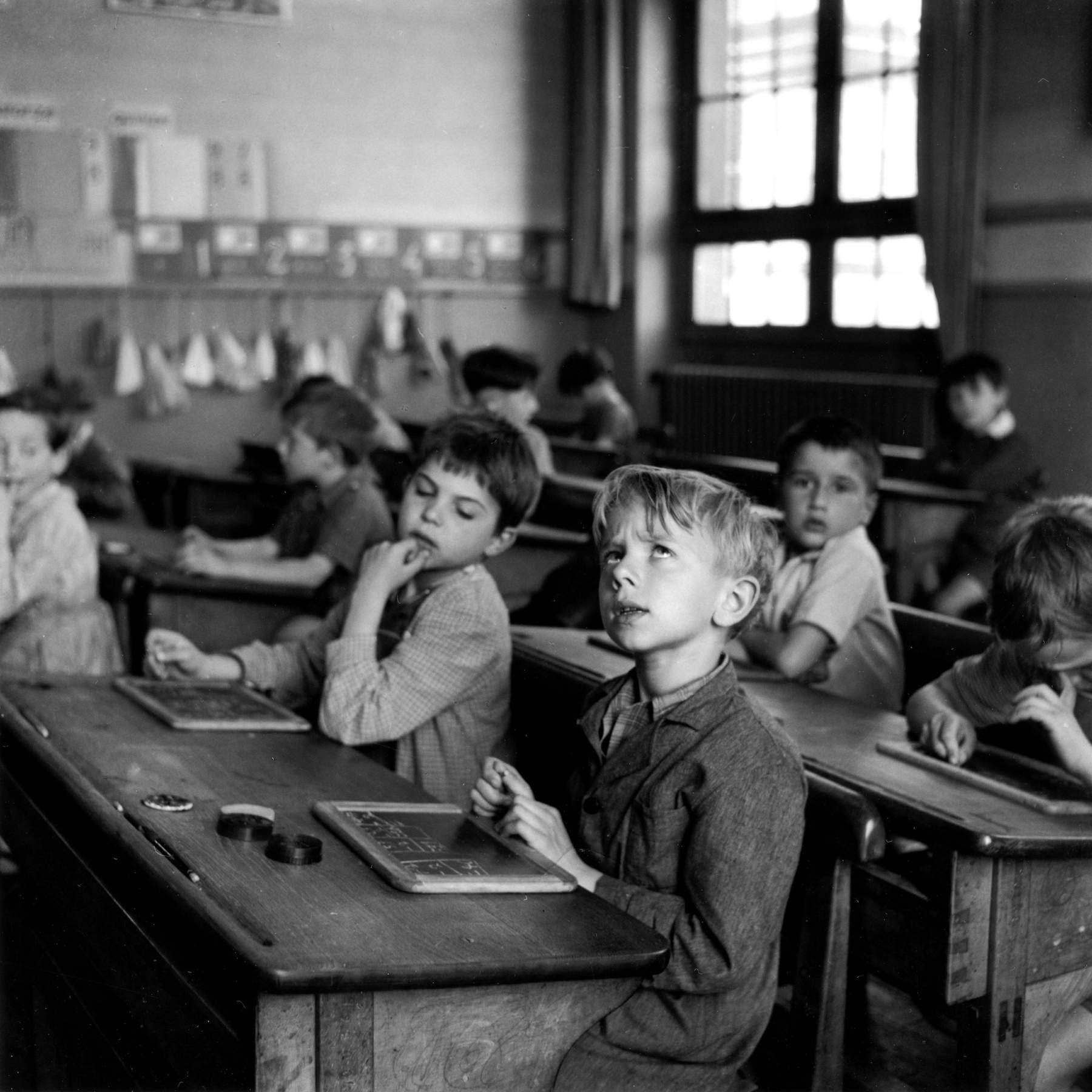 Robert Doisneau, L'information scolaire (Paris, 1956)