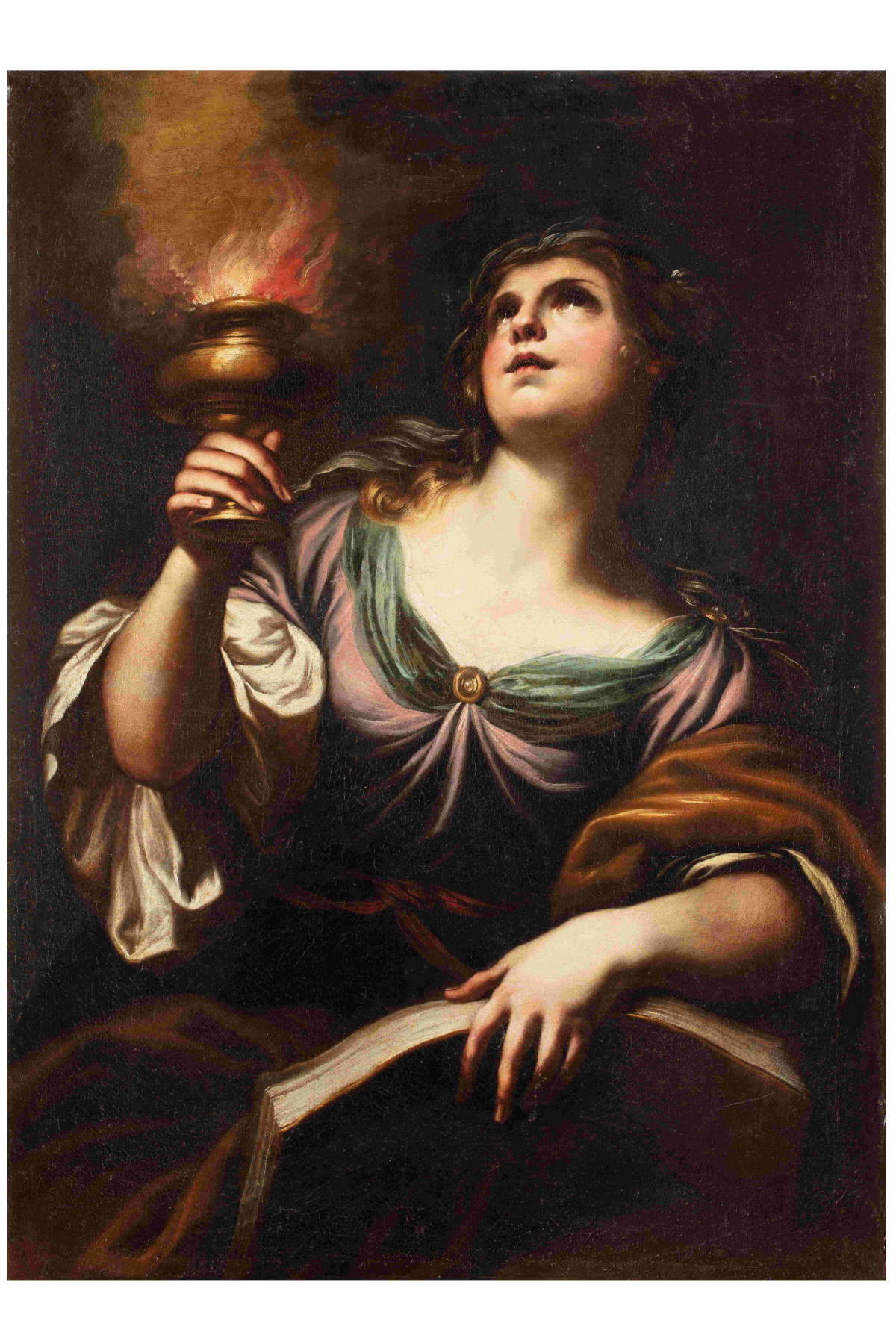 Domenico Piola, Allegory of Charity (oil on canvas). Presented by Antiquità La Pieve, by Franco Tisi Domenico Piola, Allegory of Charity (oil on canvas). Presented by Antiquità La Pieve, by Franco Tisi