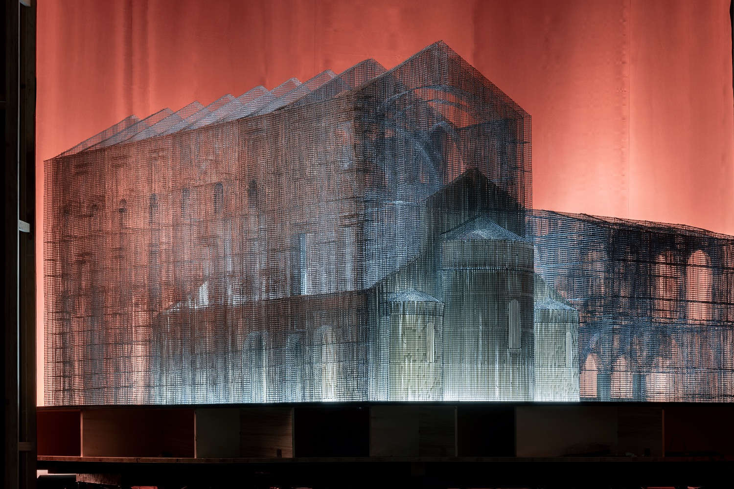 The model for St. Peter's by Edoardo Tresoldi. Photo: RC