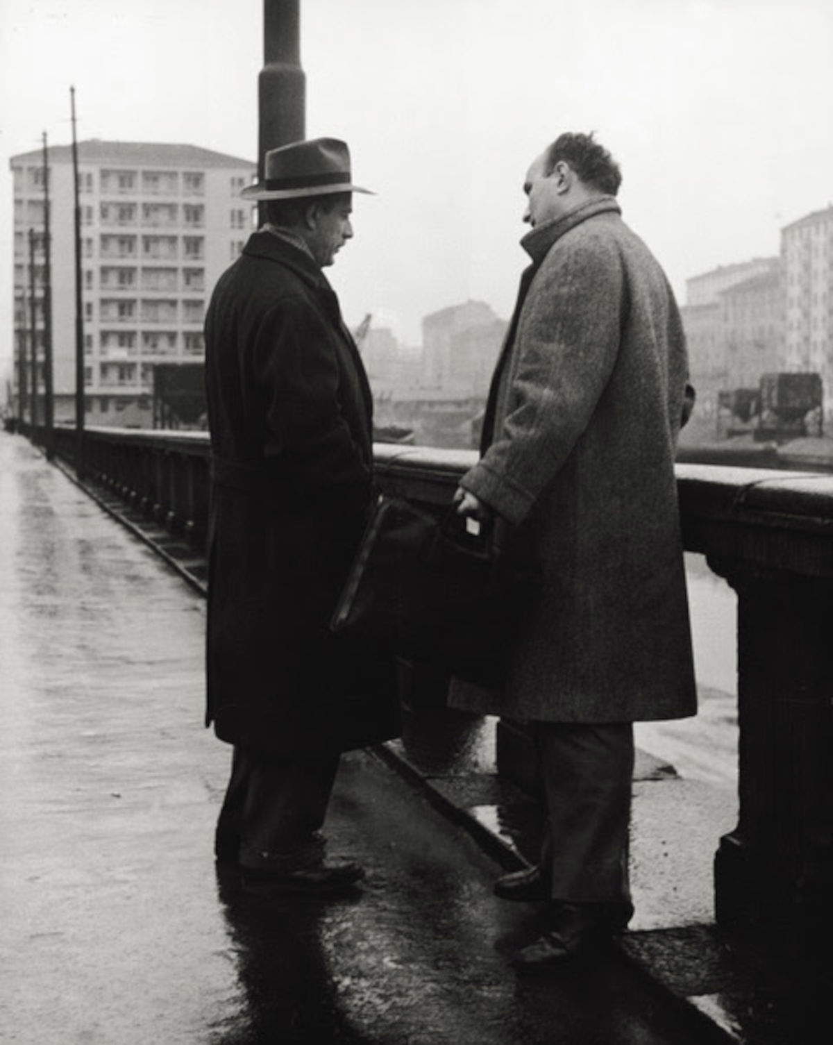 Gli intellettuali Elio Vittorini e Giovanni Testori, Mondadori Portfolio